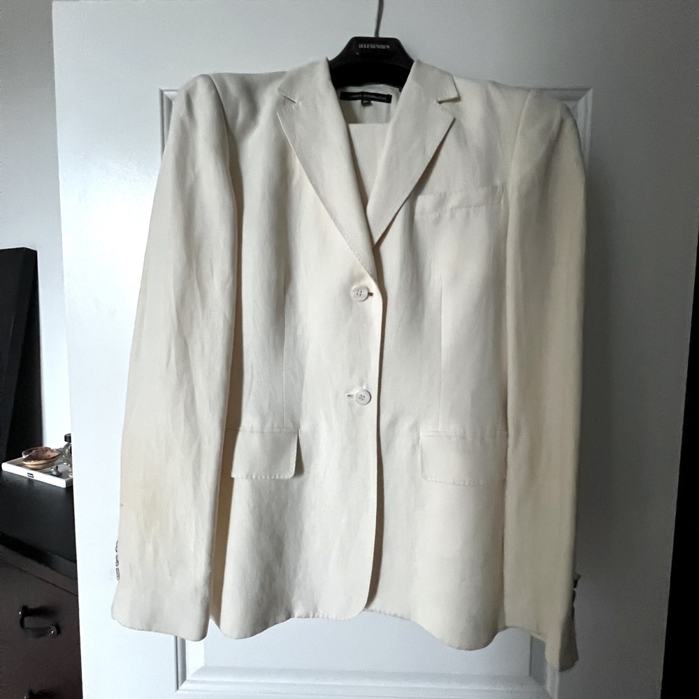 Sandra Angelozzi Linen Suit